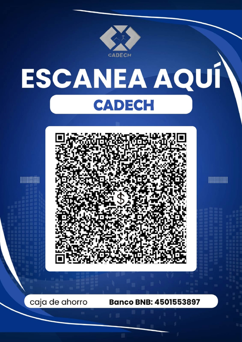 QR de pago CADECH — Banco BNB