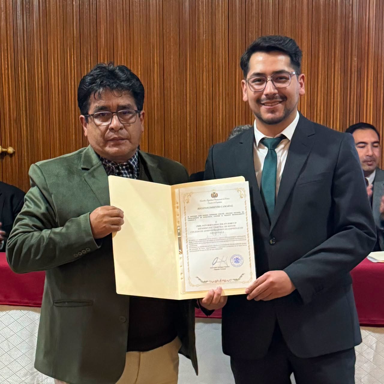 Reconocimiento a miembros CADECH