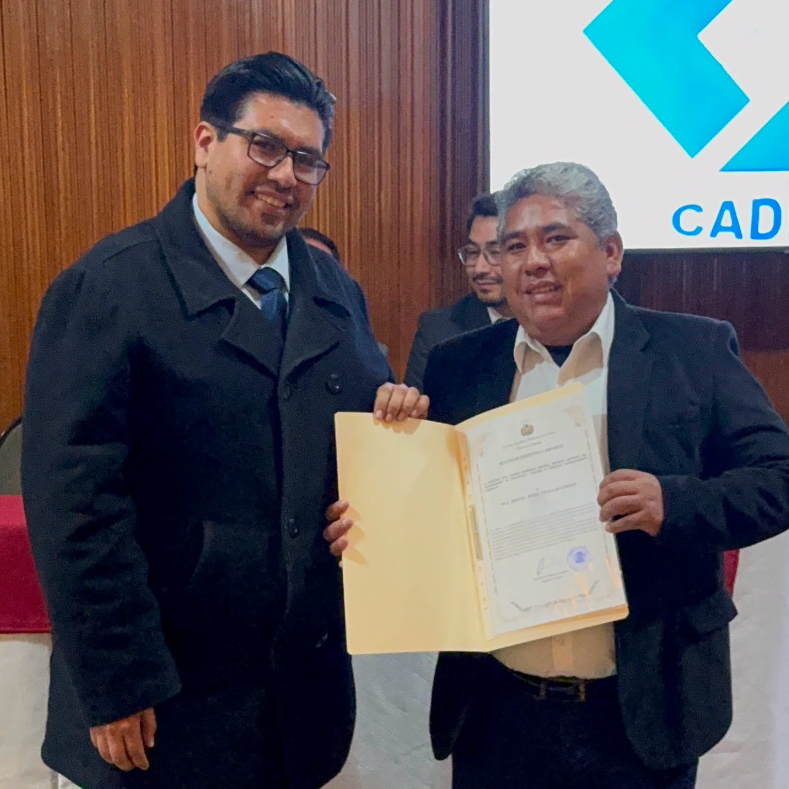Reconocimiento a miembros CADECH