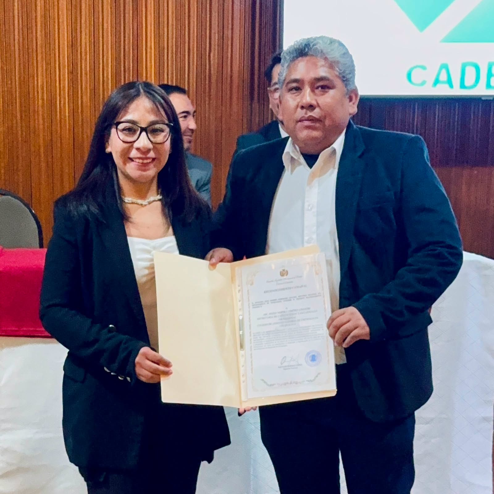 Reconocimiento a miembros CADECH